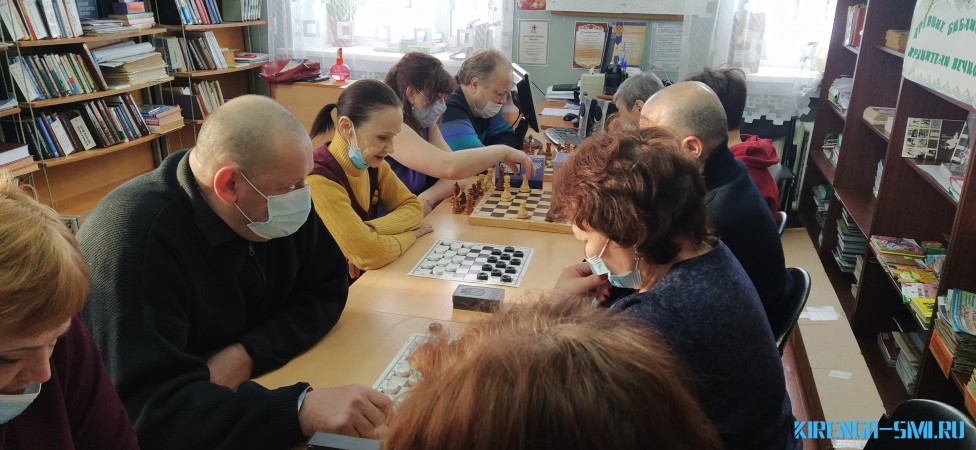 Встреча любителей по шашкам и шахматам! 2