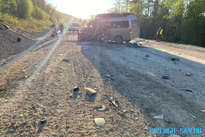 Крупная авария на 140-м километре дороги Жигалово — Казачинское