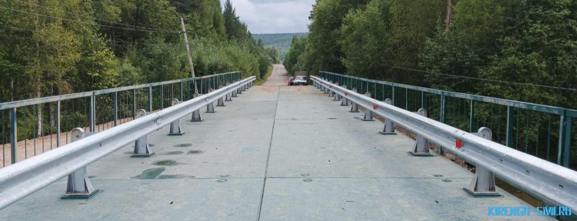 Мост через реку Юхтинка восстановлен в Казачинско-Ленском районе