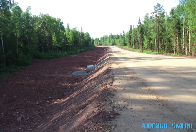 Строительство дороги Киренск – Казачинское выполнено на 71%