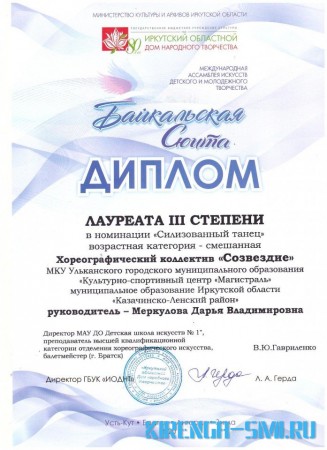 29 февраля 2020 года в г.Усть-Куте прошла Международная ассамблея искусств детского и молодежного творчества «Байкальская сюита». 0