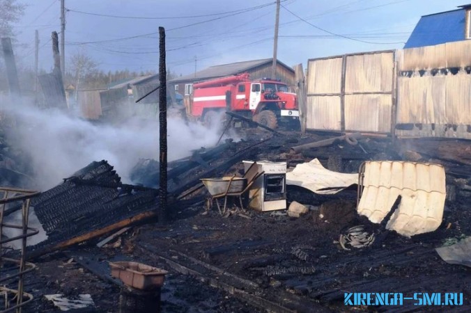 В Казачинско-Ленском районе сгорел дом – погибла женщина и двое ее детей 1