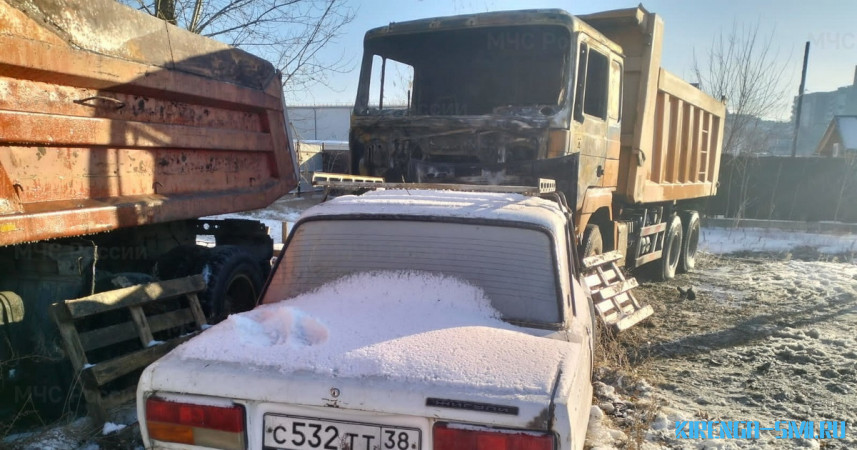 В Иркутской области стали чаще загораться автомобили