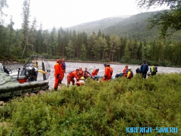 В Казачинско-Ленском районе спасатели пять дней вызволяли участников сплава 5