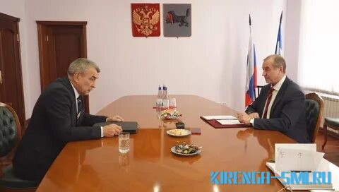 Сергей Левченко провел рабочую встречу с мэром Казачинско-Ленского района.