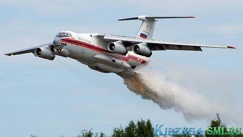 Самолет ИЛ-76 пропал в районе лесных пожаров в Иркутской области