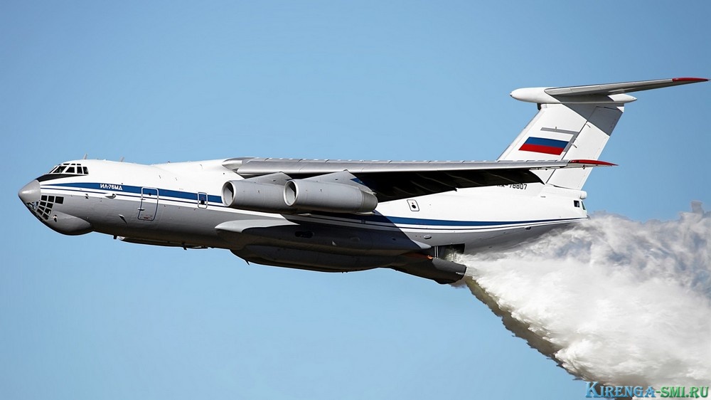 МЧС расширит зону поиска Ил-76, пропавшего на тушении лесных пожаров в Иркутской области