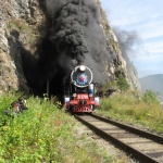 Паровозные туры начались по Кругобайкальской железной дороге